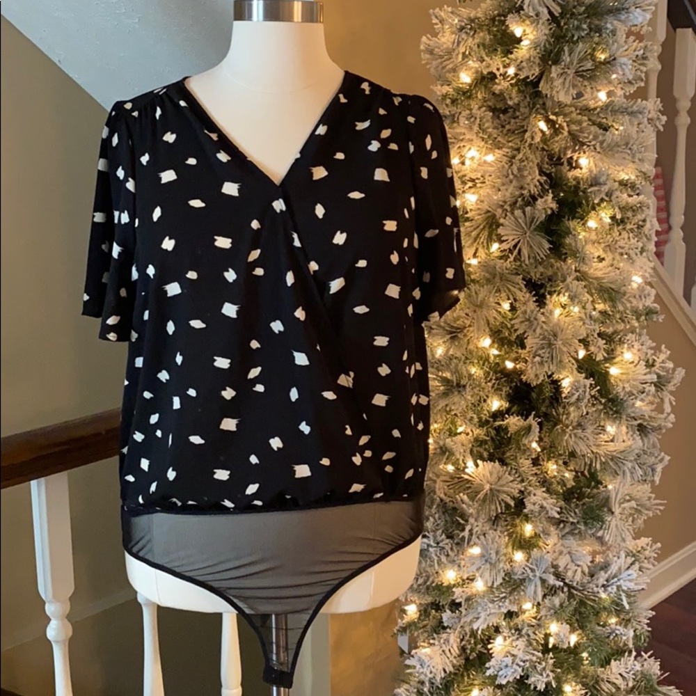 Wrap front Body Suit